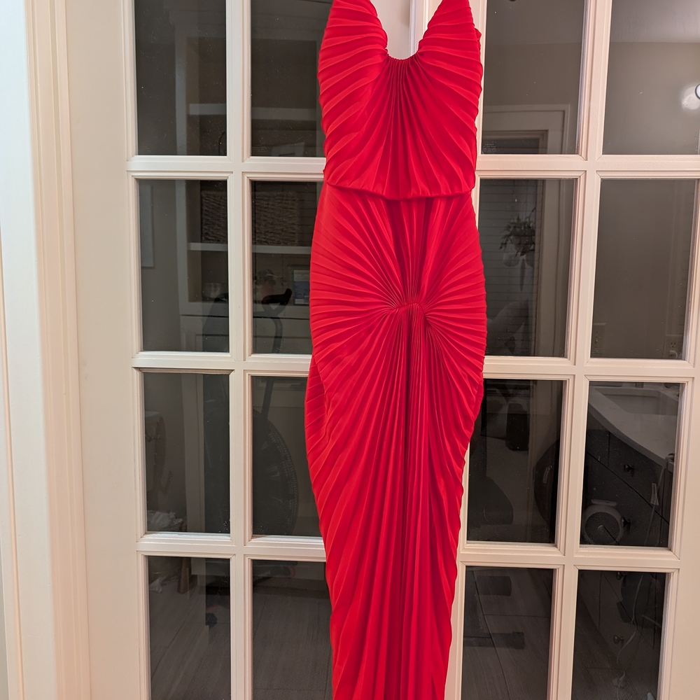 Georgia Hardinge Daze Full Length Red Evening Dress
